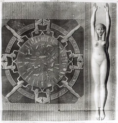 Dendera-Zodiak, graviert 1802